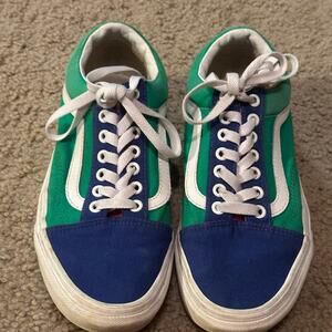 VANS OLD SKOOL UNISEX YACHT SNEAKERS COLLECTABLE COLOURBLOCK  DESIGN